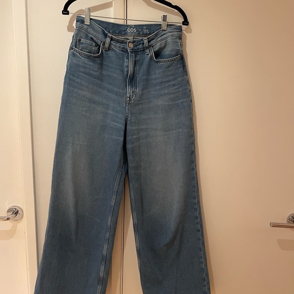COS wide leg high rise jeans - Picture 2 of 7